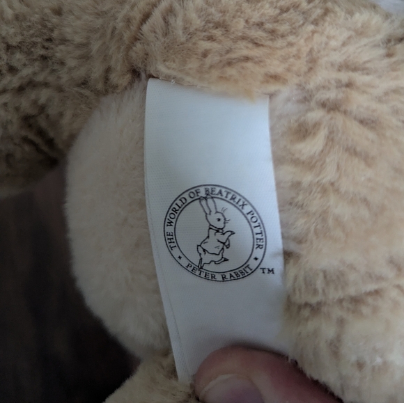 Peter Rabbit Plush Stuffed Animal - Picture 4 of 7